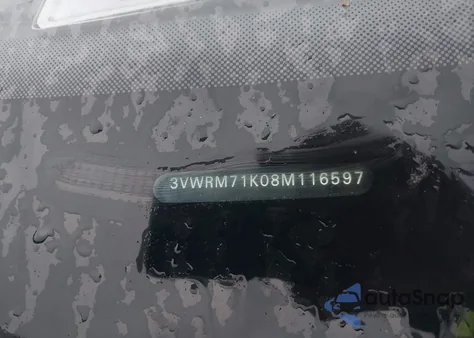 2008 Volkswagen Jetta Se/Sel from USA, damaged, VIN 3VWRM71K08M116597